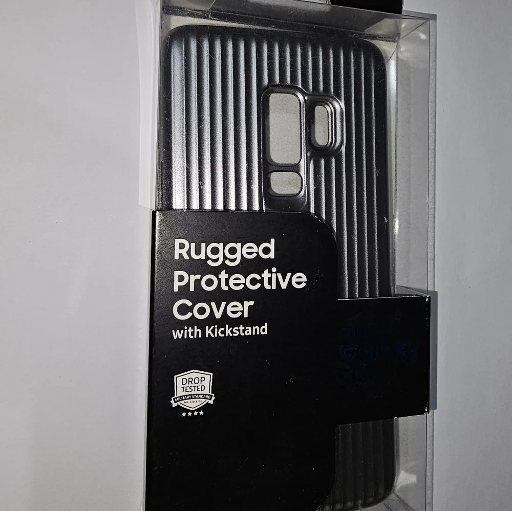 Samsung Rugged Protective Cover w/ Kickstand for Samsung Galaxy S9+ - Gray